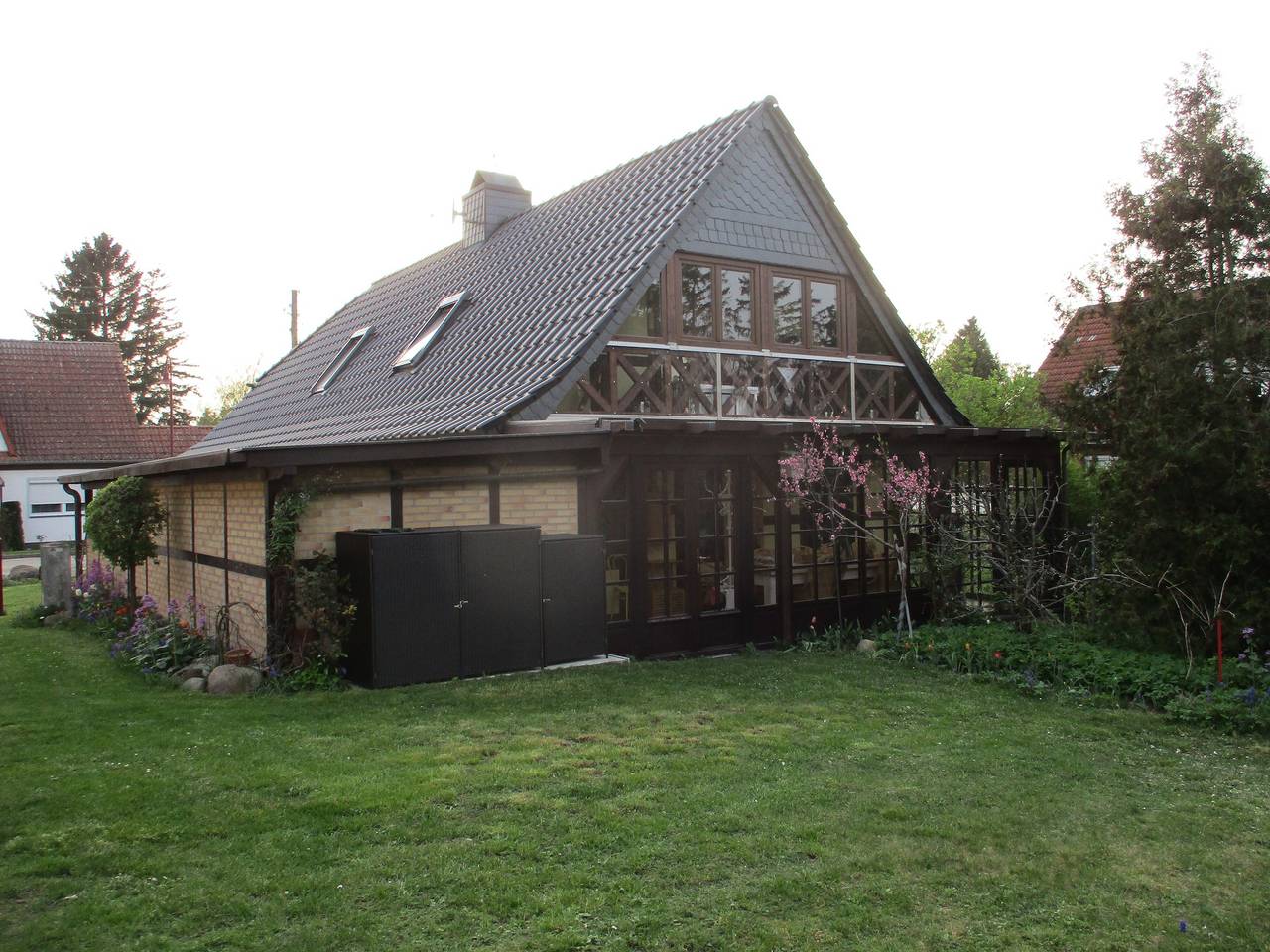 Ferienhaus 'Altes Jägerhaus' mit privater Terrasse und privatem Garten in Hetzdorf, Uckerland