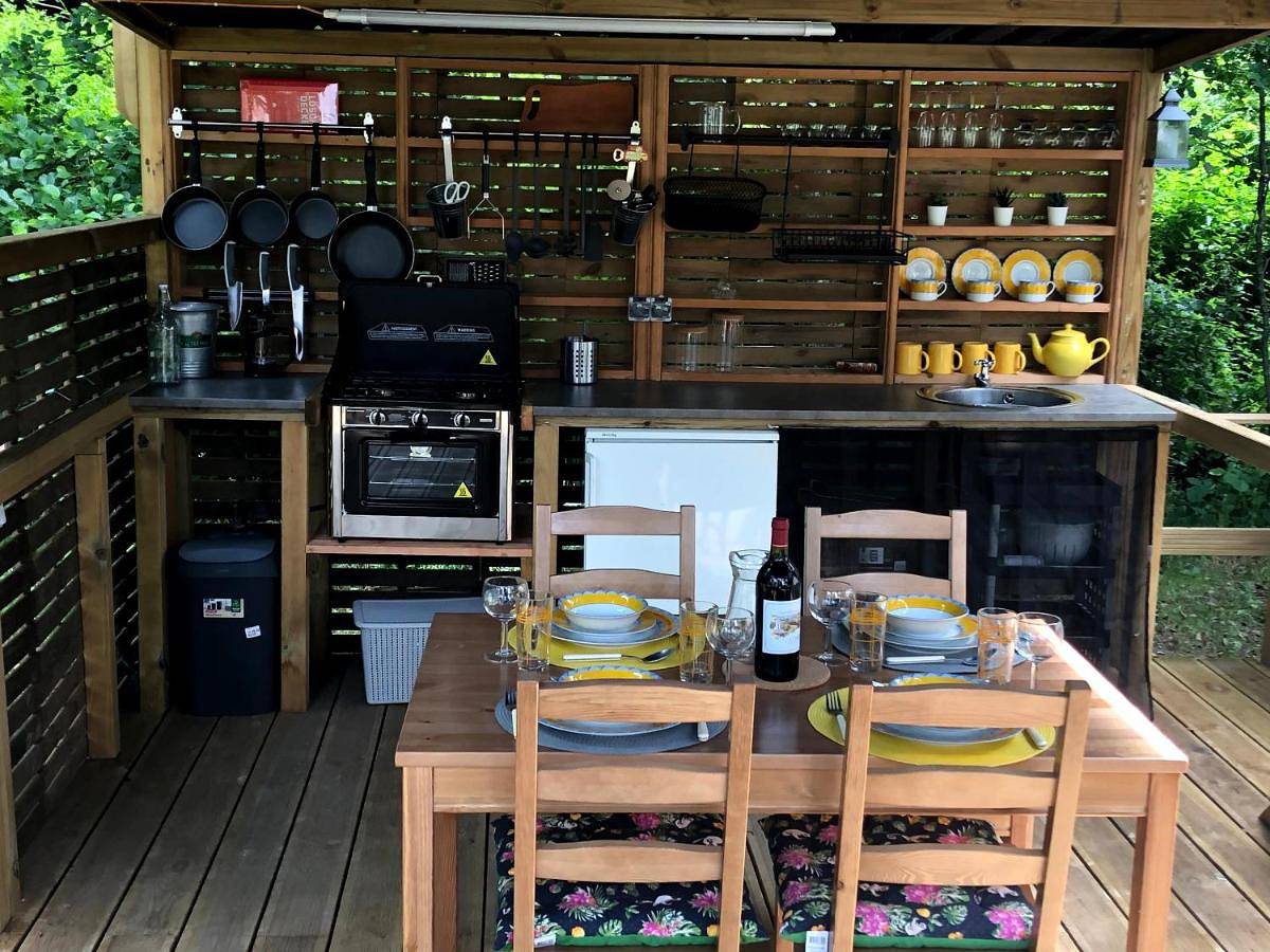 Luxury Glamping @Moulin des Forges in Moutier-Malcard, Région de Guéret