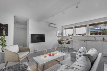 Ferienwohnung für 3 Personen, mit Garten in Tromsø