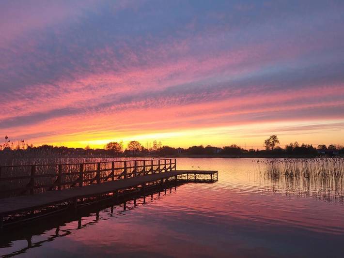 Lodge für 4 Personen, mit Garten und Ausblick sowie Sauna und Seeblick, mit Haustier in Polen - 3