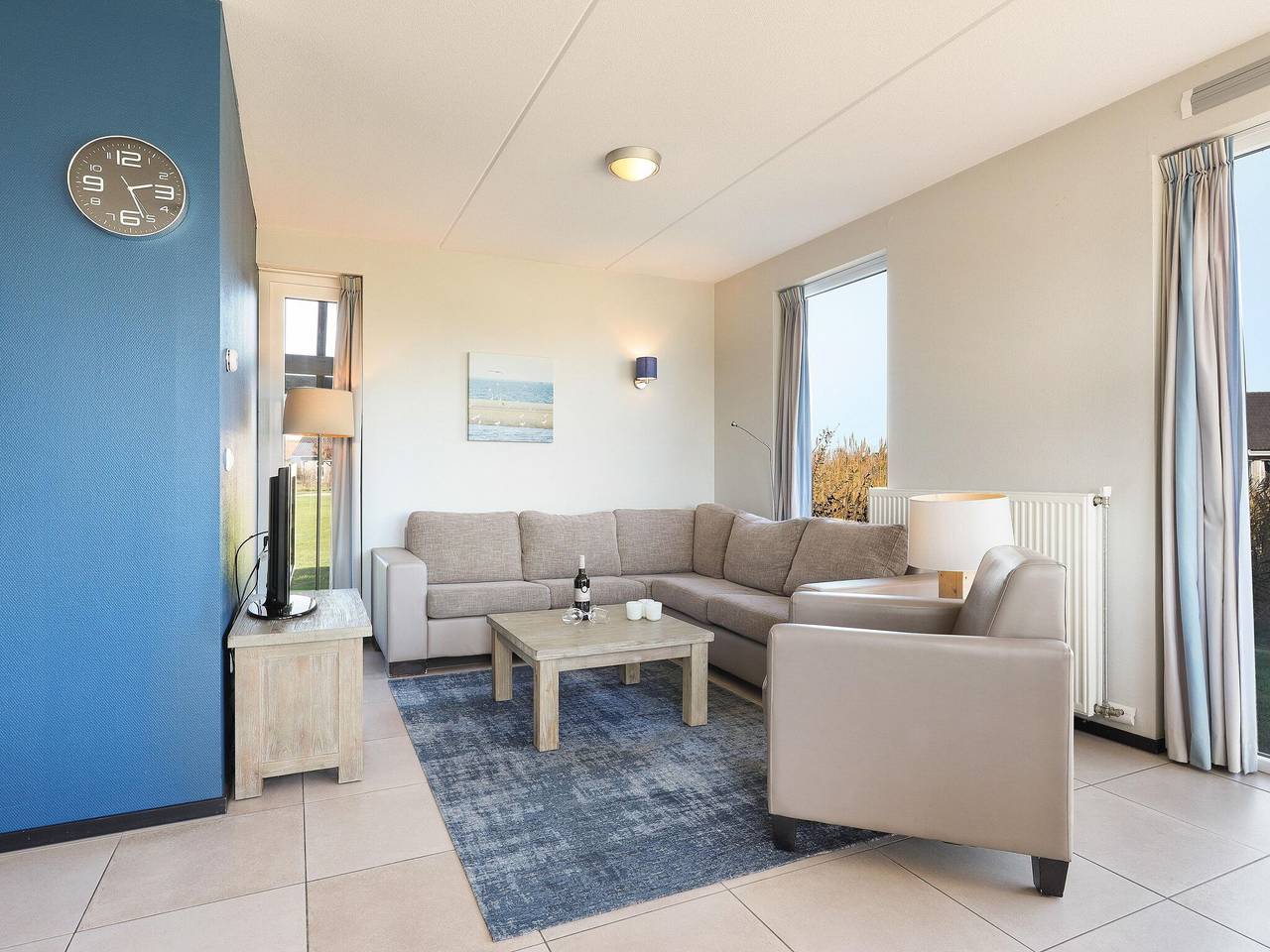 Ferienhaus in Zeeland nahe Nordseestrand in Nieuwvliet, Zeeuwse Kust