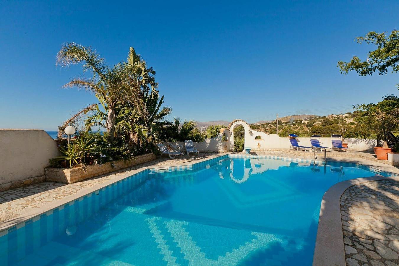 Villa für 12 Personen mit Pool in Sant'Andrea Bonagia, Valderice