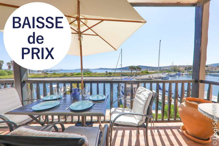 Holiday letting for 4 people, with balcony in Port Grimaud