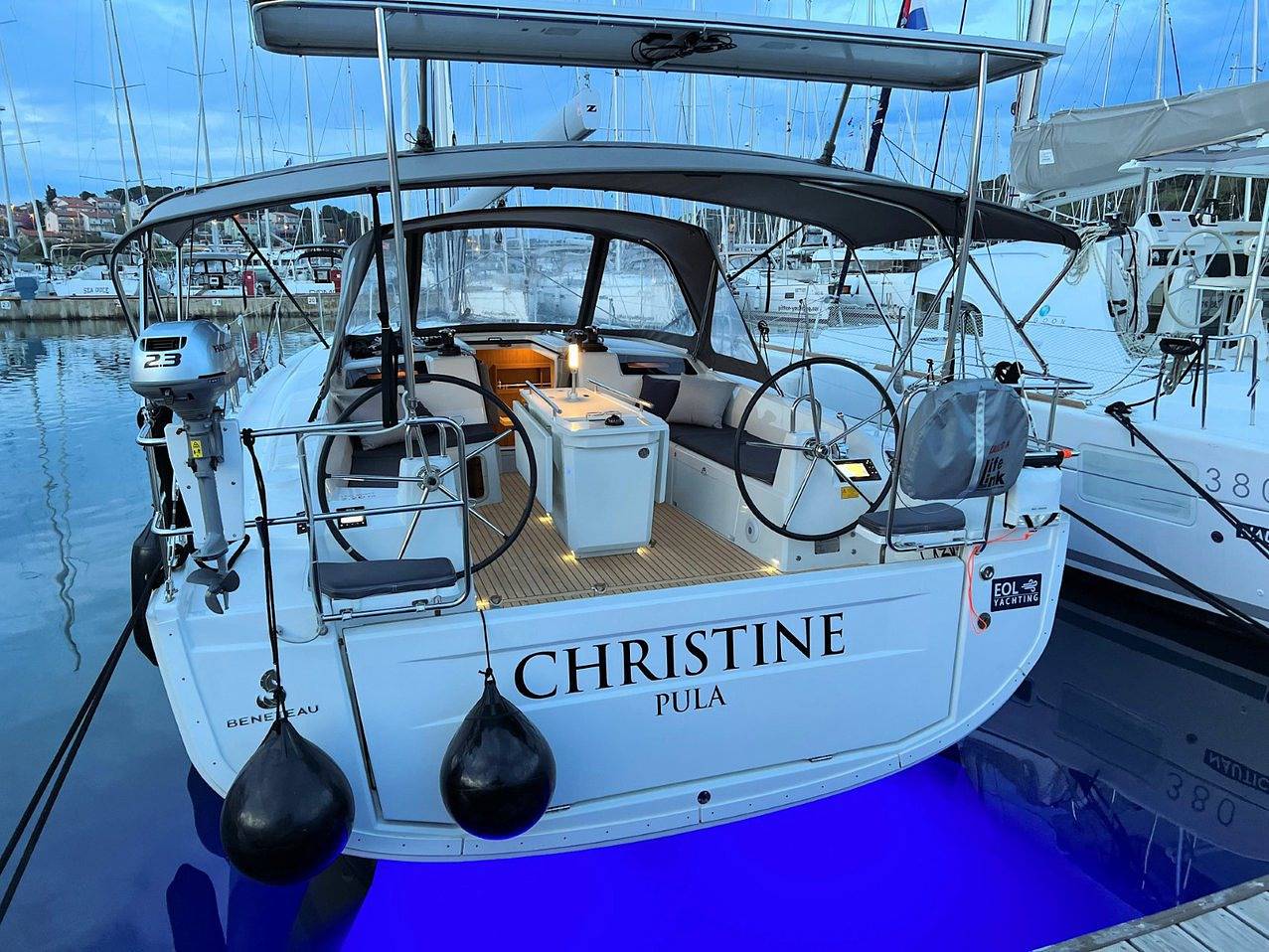 Boot für 4 Personen in Pula, Istrien