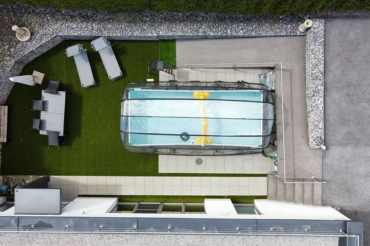 Ferienwohnung für 9 Personen, mit Terrasse und Garten sowie Sauna in Imsterberg