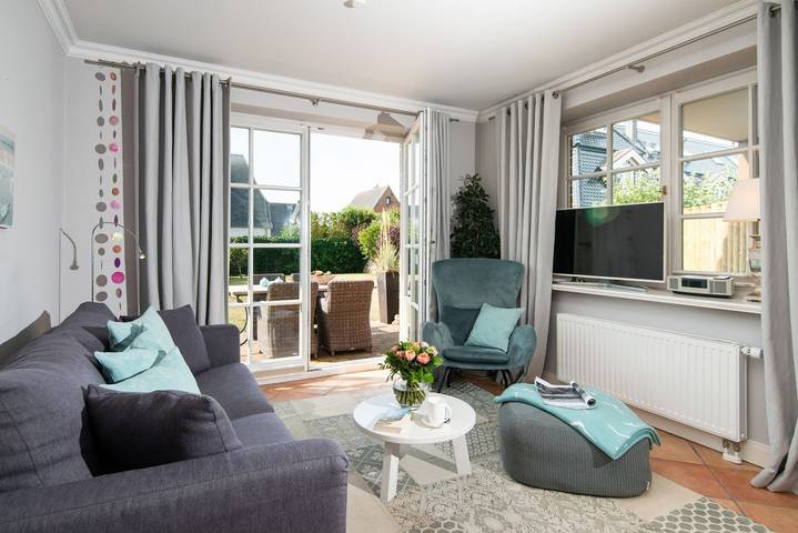 Ganze Wohnung, Exklusive Ferienwohnung Anker Mal Sylt mit Terrasse und Garten am Sandstrand in Westerland, Sylt (Gemeinde)