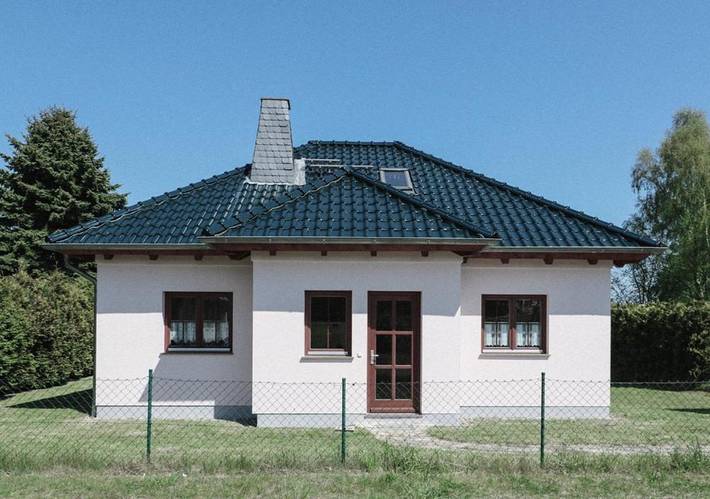 Ferienhaus für 4 Personen, mit Garten und Terrasse sowie Ausblick, mit Haustier in Kröslin