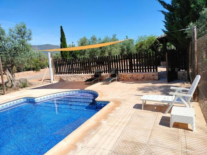 Casa de vacaciones para 8 personas, con piscina además de jardín y vistas, Familias con niños en Provincia de Ciudad Real - 3