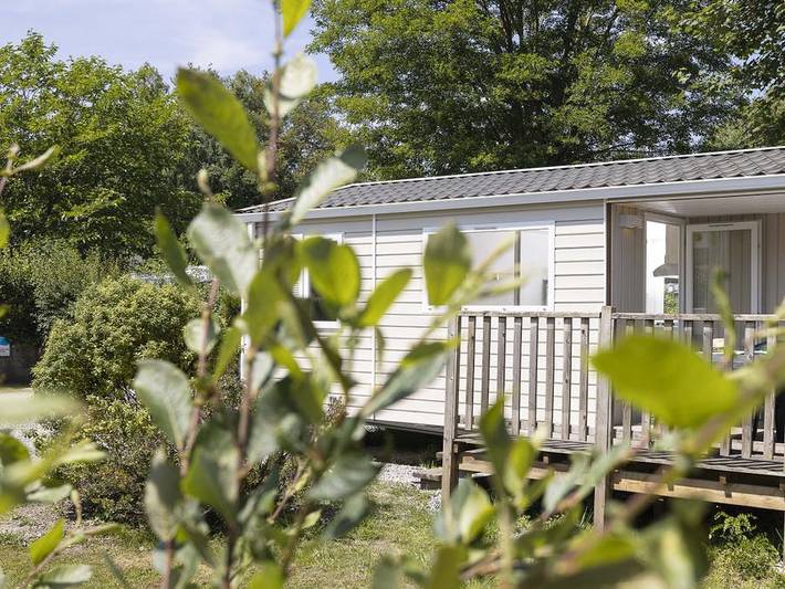 Mobil home pour 4 personnes, avec piscine et bassin pour enfant à Rochefort-en-Terre - 2