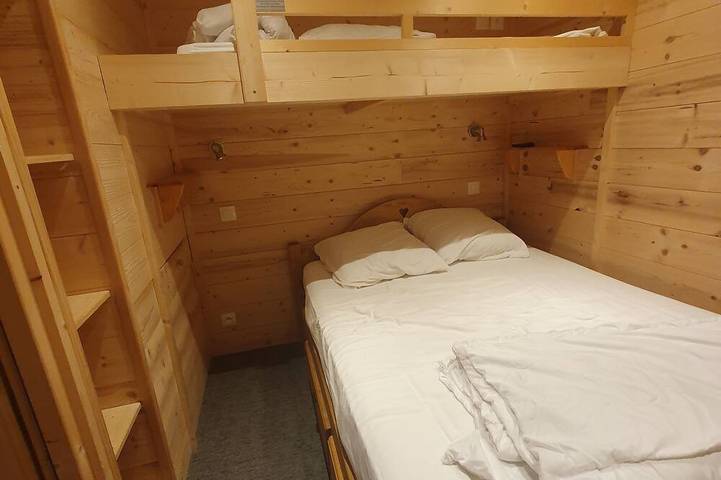 Ganze Wohnung, Arc 1800: 4-bedroom apartment, chalet style, ski-in/ski-out, Mont Blanc view in Arc 1800, Bourg-Saint-Maurice