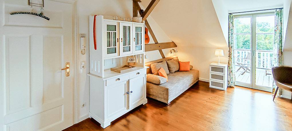 Ferienwohnung für 4 Personen, mit Balkon und Ausblick in Rheinsberg - 3