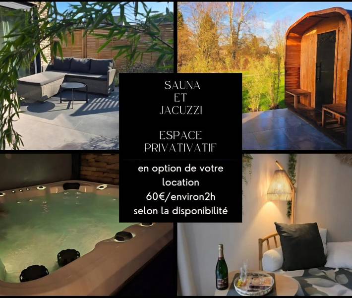 Location de vacances pour 4 personnes, avec Jacuzzi et Terrasse ainsi que Jardin et Sauna à La Bruyère - 2