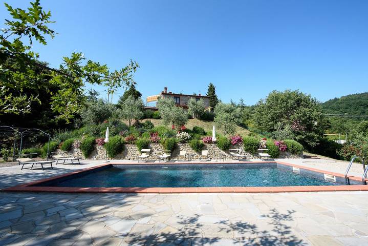 Chalet para 10 personas con balcón in Lisciano Niccone, Valtiberina