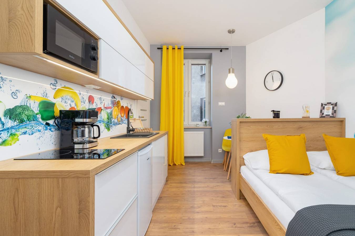Ganzes Studio, Stylish   Bright Studio Apartment Krak  w Kleparz in Krakau, Kleinpolen