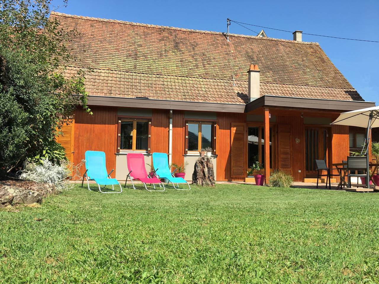 Unabhaengiges Ferienhaus in Soultzmatt mit Sonnigem Garten in Soultzmatt, Parque natural regional de los Ballons des Vosges