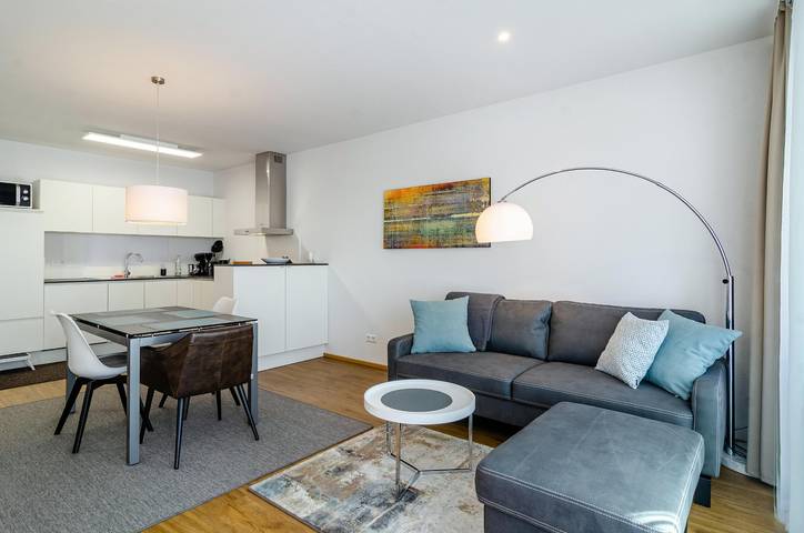 Ganze Ferienwohnung, Apartment Alex - Apartment, 58qm, 1 Schlafzimmer, Südbalkon, max. 2 Personen in Überlingen, Region Bodensee-Oberschwaben