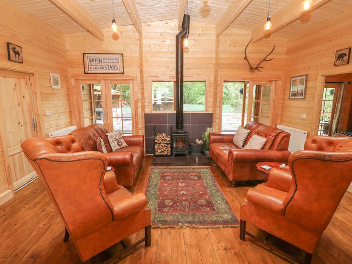 Lodge für 6 Personen mit Garten in Snowdonia