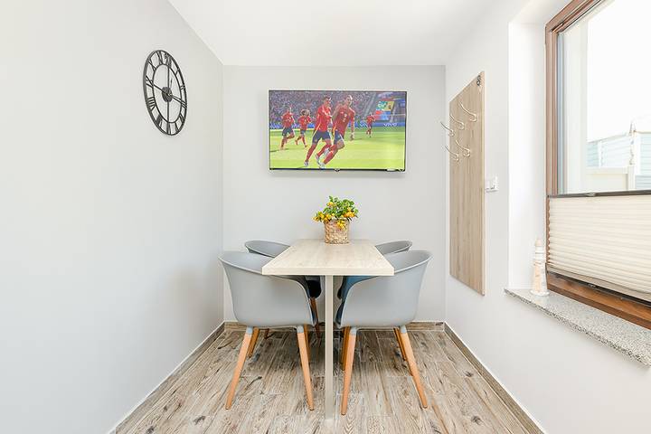 Ferienwohnung für 4 Personen, mit Sauna und Terrasse, mit Haustier in Grzybowo - 4