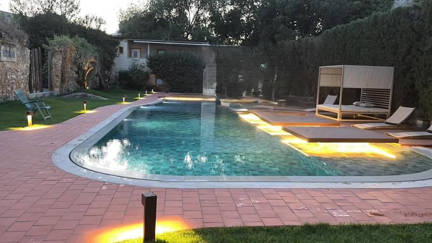 Apartamento para 2 personas, con jardín además de piscina y vistas en Leiria