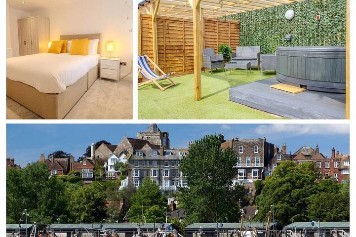 Apartment for 2 people, with garden in Rye