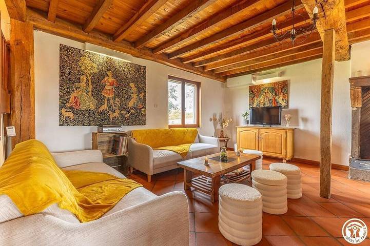 Maison de vacances pour 12 personnes, avec jardin