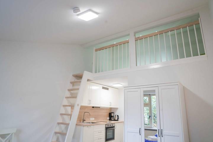 Ferienwohnung für 4 Personen, mit Sauna und Terrasse sowie Garten in Esgrus