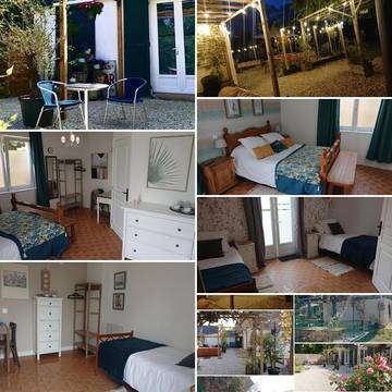 Hôtel pour 2 personnes, avec jardin à Saint-Aignan (Morbihan)