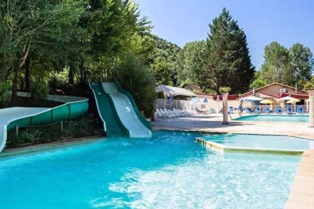 Mobil home climatizado - 6 pers. in Badefols-sur-Dordogne, Périgord Pourpre