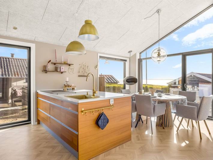 Ferienhaus für 6 Personen, mit Terrasse und Sauna in Hejlsminde