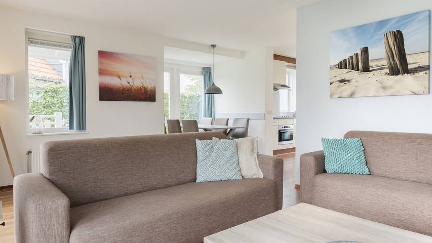 Ferienhaus für 6 Personen, mit Balkon/Terrasse und Terrasse in Schouwen-Duiveland - 2