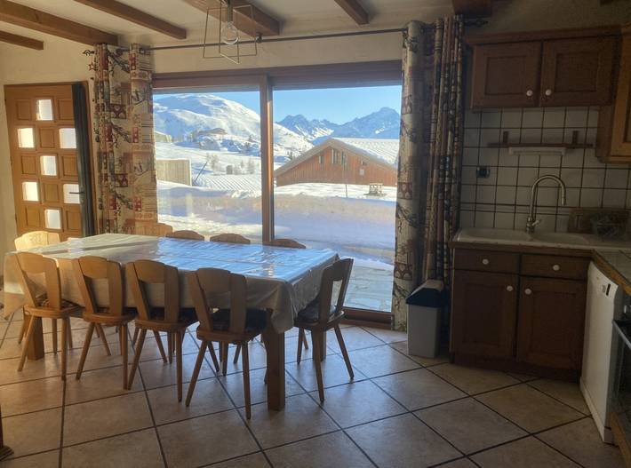 Gîte pour 9 personnes, avec terrasse à Huez - 4