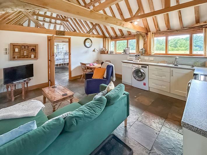 Casa rural para 2 personas con jardín in Hollingbourne, Kent
