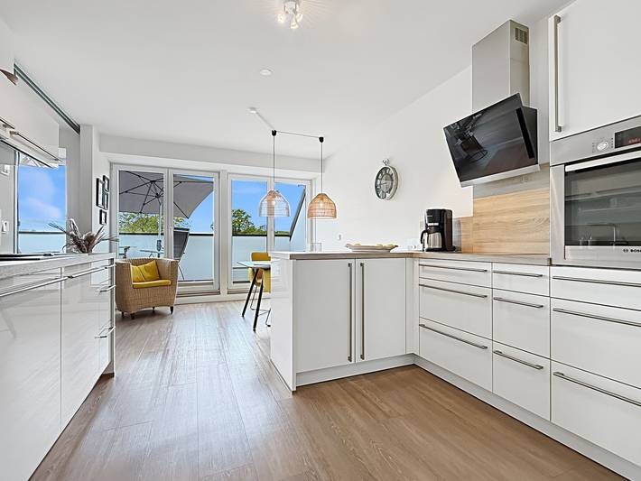 Ferienwohnung für 2 Personen, mit Balkon und Balkon/Terrasse sowie Sauna und Ausblick