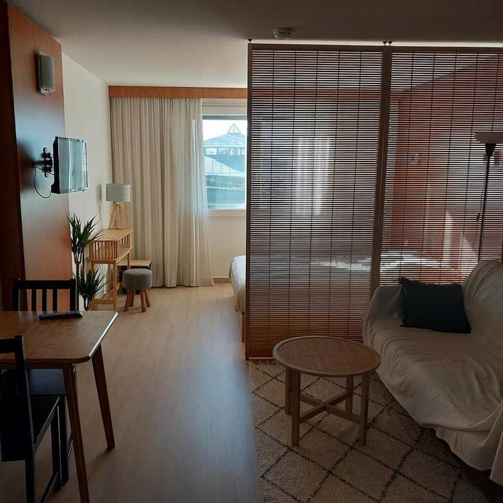 Appartement de vacances pour 4 personnes, avec jacuzzi ainsi que sauna et piscine