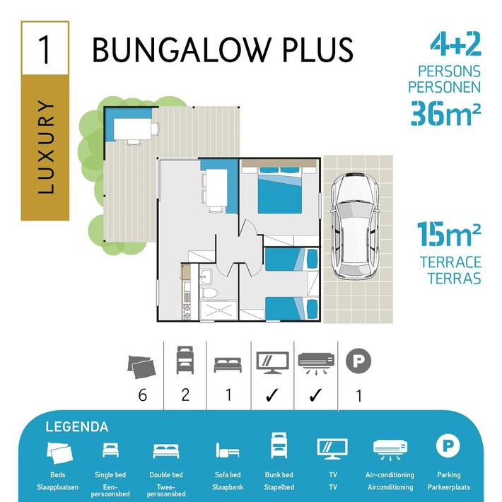Ferienhaus für 6 Personen, mit Pool, mit Haustier in Chioggia - 2
