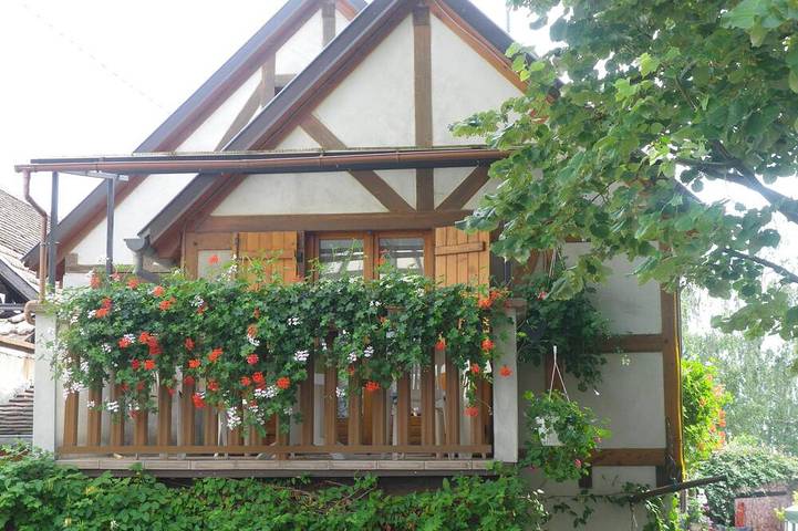 Ferienhaus für 4 Personen, mit Balkon in Kintzheim