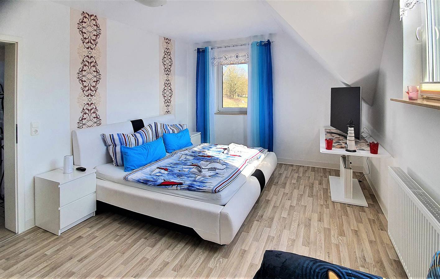 Ganze Ferienwohnung, Gemütliches Apartment mit Terrasse und Parkplatz, in der Nähe von Strand und Restaurants in Neppermin, Benz