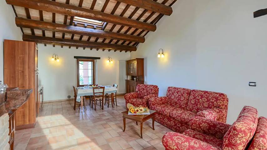Gîte pour 5 personnes, avec jardin et piscine, animaux acceptés à Sant'Angelo in Vado - 3