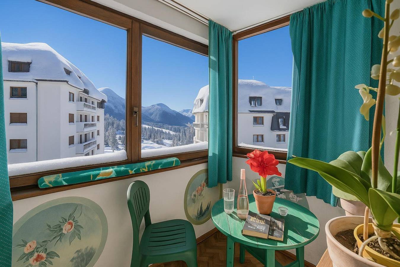 Appartement entier, Appartamento Aricami in Sestrières, Via Lattea