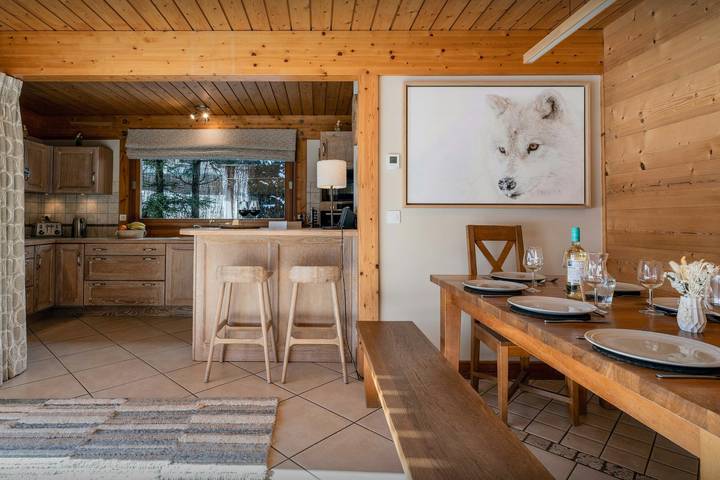 Chalet pour 10 personnes, avec Balcon ainsi que Terrasse et Jardin à Saint-Jean-de-Sixt - 3