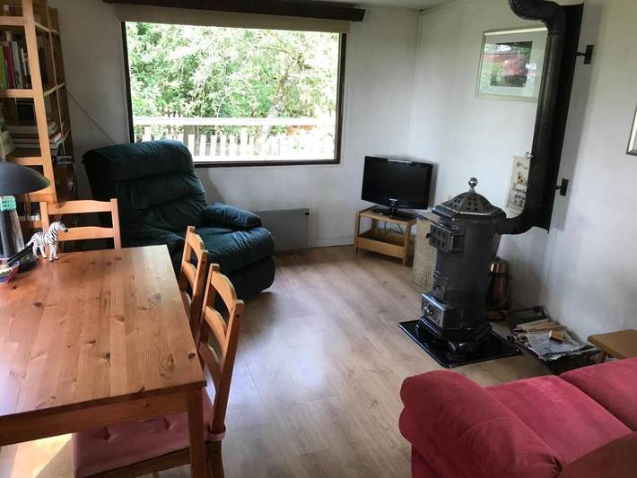 Vakantiewoning voor 3 personen, with Terras and Tuin as well as Uitzicht op het meer and Uitzicht in Winsum