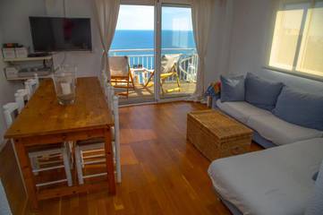 Gîte pour 4 personnes, avec balcon ainsi que vue et jardin dans Faro De Cullera