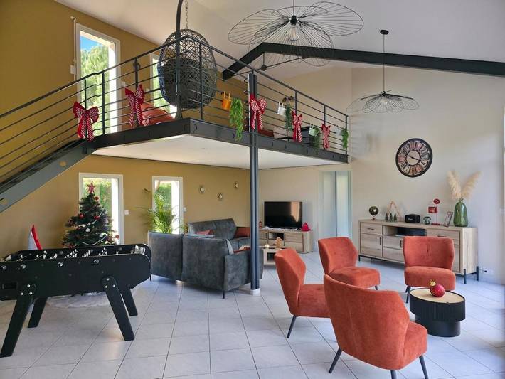 Maison de vacances pour 9 personnes, avec jardin et vue