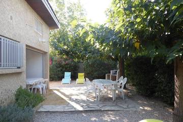 Cottage pour 6 personnes, avec jardin et terrasse, animaux acceptés dans Plage de la Farinette