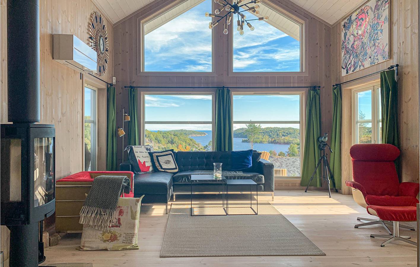 Ferienhaus für 8 Personen mit Ausblick in Risør