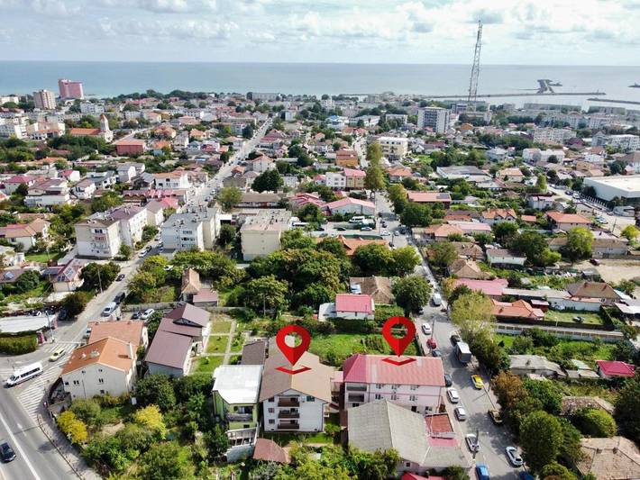 Gîte pour 3 personnes, avec jardin et vue dans Mangalia