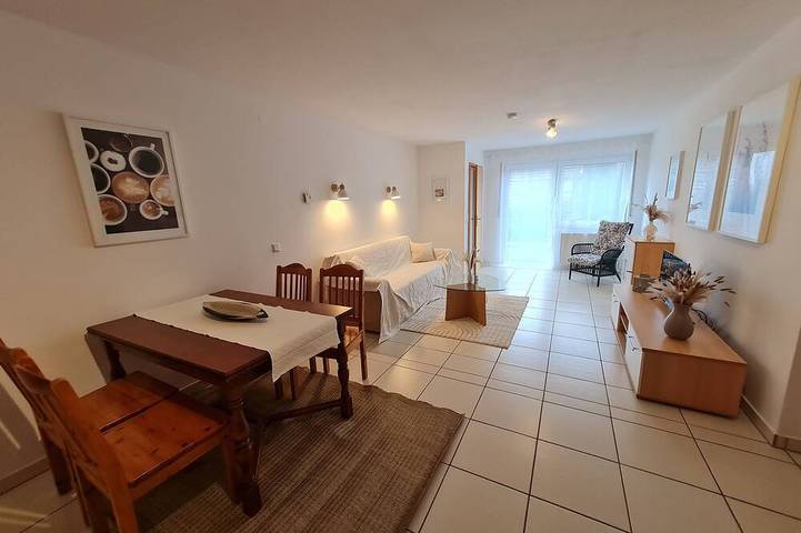 Ferienwohnung für 3 Personen, mit Garten
