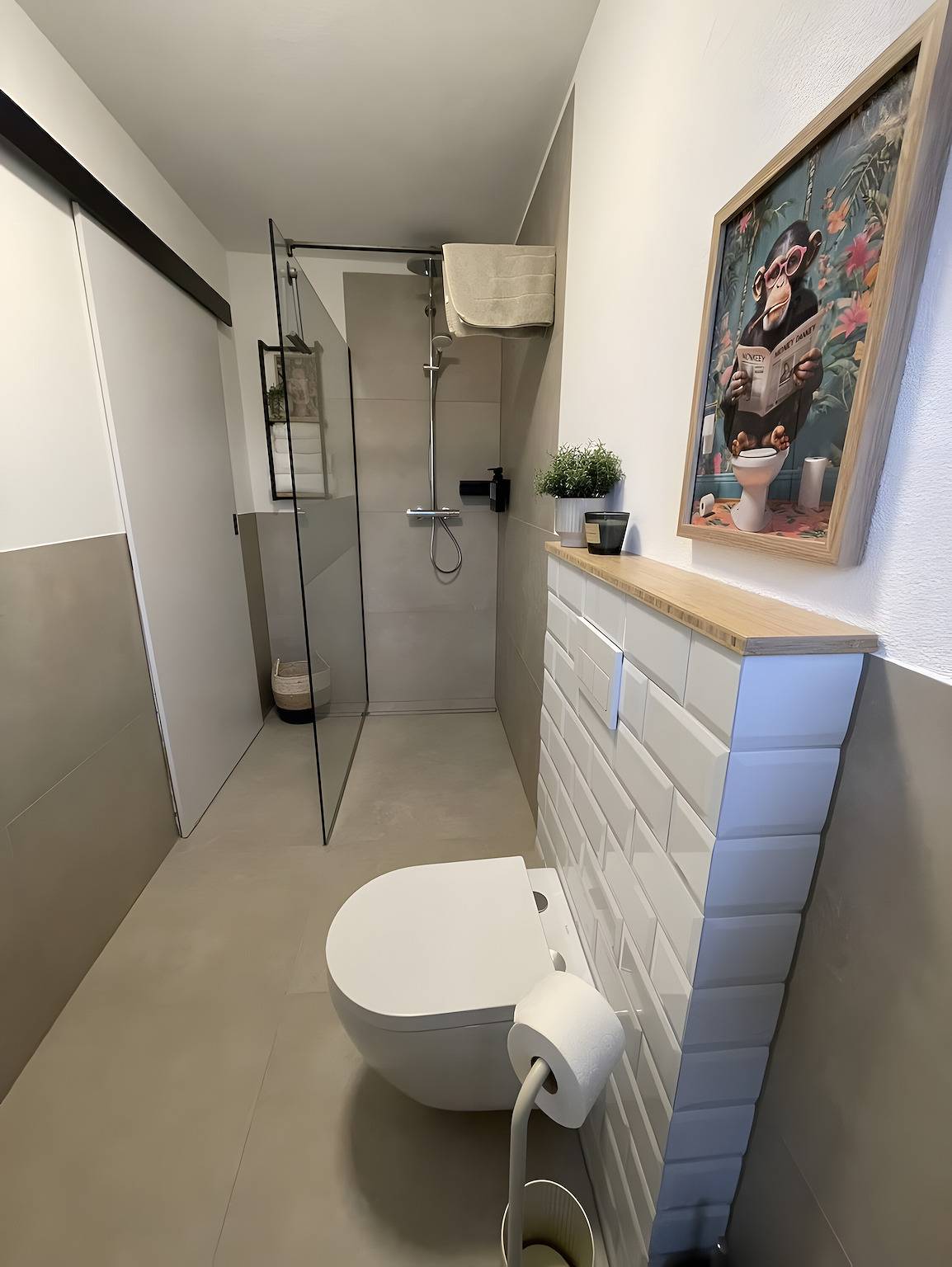 Ganze Ferienwohnung, Langenberghof - Ferienwohnung mit 50qm, 1 Schlafzimmer, für max. 2 Personen in Oberharmersbach, Mittlerer Schwarzwald