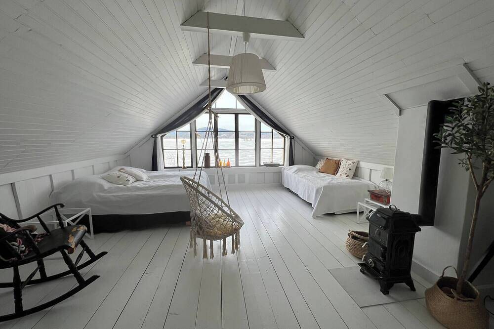 Charmantes Ferienhaus in Näsviken mit Sauna und herrlichem Ausblick in Hudiksvall, Hälsingland