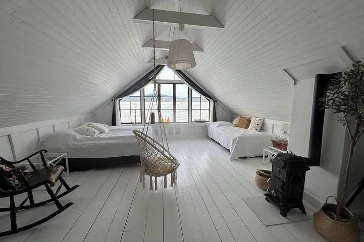 Charmantes Ferienhaus in Näsviken mit Sauna und herrlichem Ausblick in Hudiksvall, Hälsingland